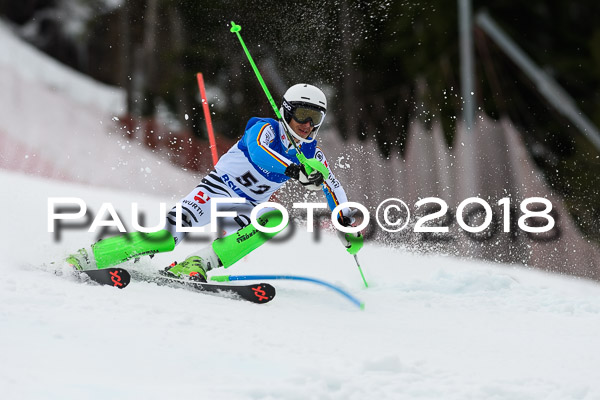 Bayerische Schülermeisterschaft Slalom 28.01.2018