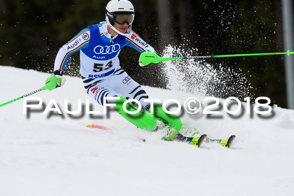 Bayerische Schülermeisterschaft Slalom 28.01.2018