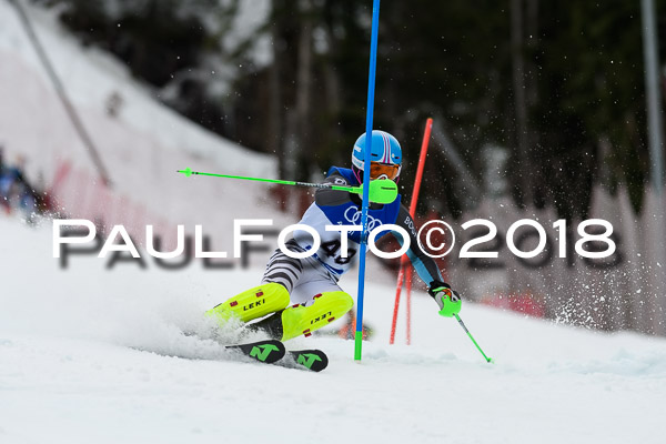 Bayerische Schülermeisterschaft Slalom 28.01.2018