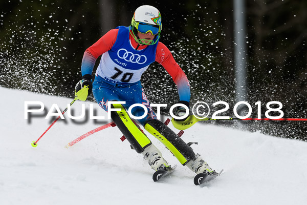 Bayerische Schülermeisterschaft Slalom 28.01.2018