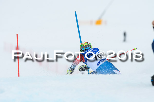 Bayerische Schülermeisterschaft Slalom 28.01.2018