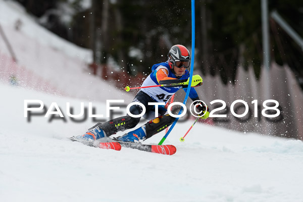 Bayerische Schülermeisterschaft Slalom 28.01.2018