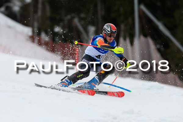 Bayerische Schülermeisterschaft Slalom 28.01.2018