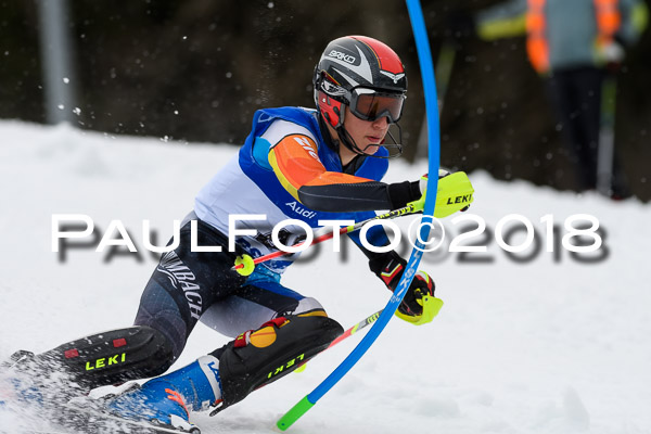 Bayerische Schülermeisterschaft Slalom 28.01.2018