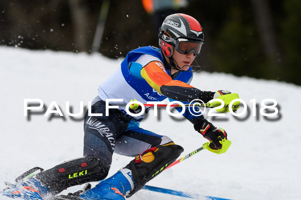 Bayerische Schülermeisterschaft Slalom 28.01.2018