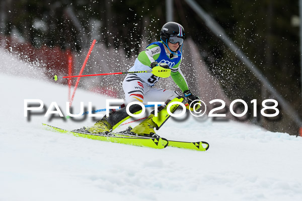 Bayerische Schülermeisterschaft Slalom 28.01.2018