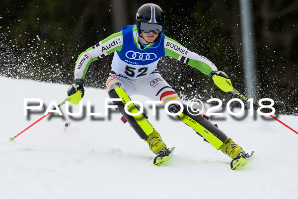 Bayerische Schülermeisterschaft Slalom 28.01.2018