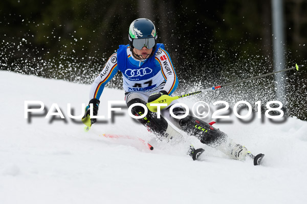 Bayerische Schülermeisterschaft Slalom 28.01.2018