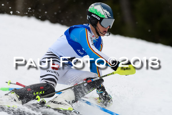 Bayerische Schülermeisterschaft Slalom 28.01.2018