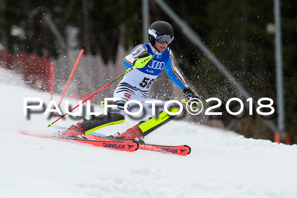 Bayerische Schülermeisterschaft Slalom 28.01.2018