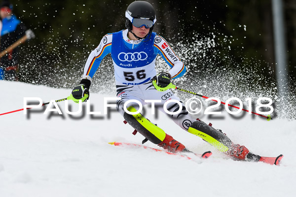 Bayerische Schülermeisterschaft Slalom 28.01.2018