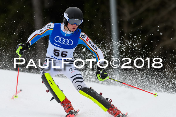 Bayerische Schülermeisterschaft Slalom 28.01.2018