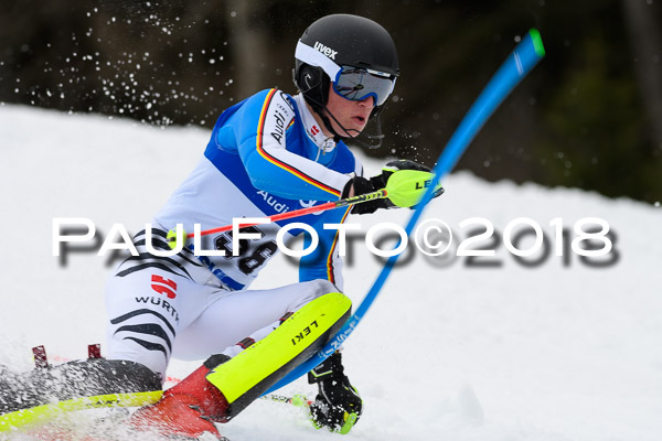 Bayerische Schülermeisterschaft Slalom 28.01.2018