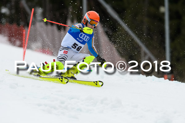 Bayerische Schülermeisterschaft Slalom 28.01.2018