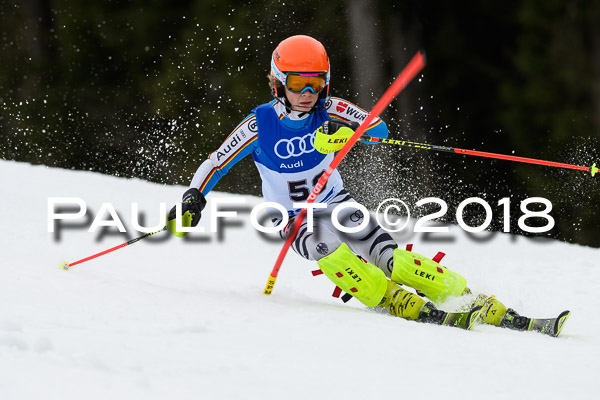 Bayerische Schülermeisterschaft Slalom 28.01.2018