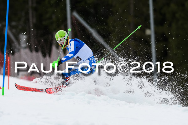 Bayerische Schülermeisterschaft Slalom 28.01.2018