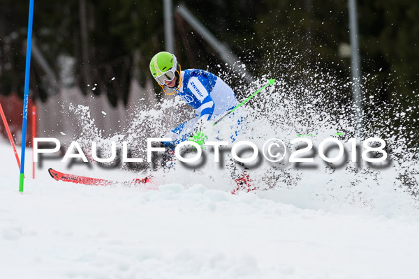 Bayerische Schülermeisterschaft Slalom 28.01.2018