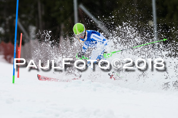 Bayerische Schülermeisterschaft Slalom 28.01.2018