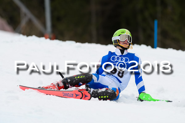 Bayerische Schülermeisterschaft Slalom 28.01.2018