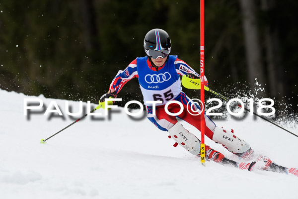 Bayerische Schülermeisterschaft Slalom 28.01.2018