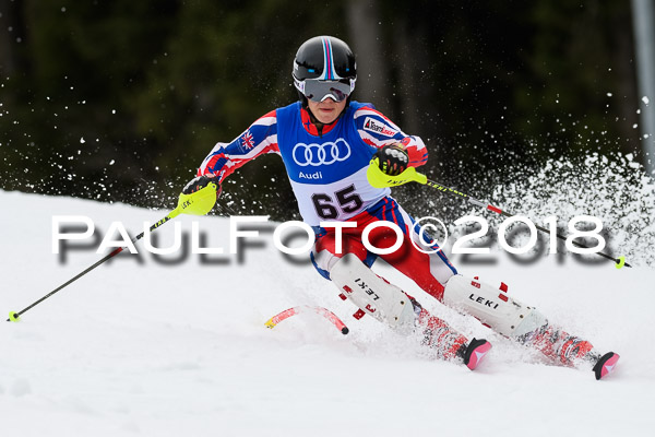 Bayerische Schülermeisterschaft Slalom 28.01.2018