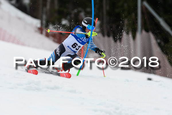 Bayerische Schülermeisterschaft Slalom 28.01.2018