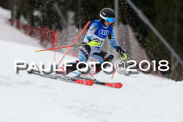 Bayerische Schülermeisterschaft Slalom 28.01.2018