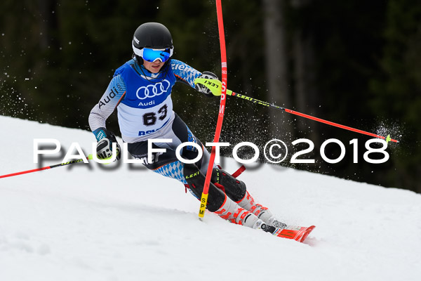 Bayerische Schülermeisterschaft Slalom 28.01.2018