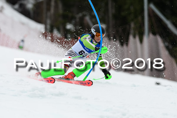 Bayerische Schülermeisterschaft Slalom 28.01.2018