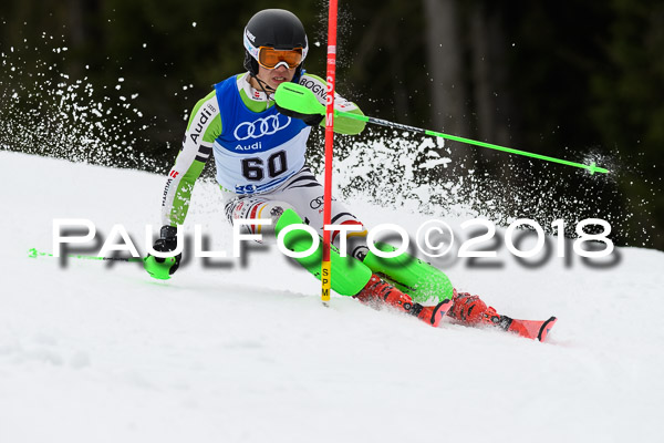 Bayerische Schülermeisterschaft Slalom 28.01.2018