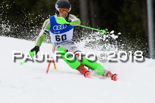 Bayerische Schülermeisterschaft Slalom 28.01.2018