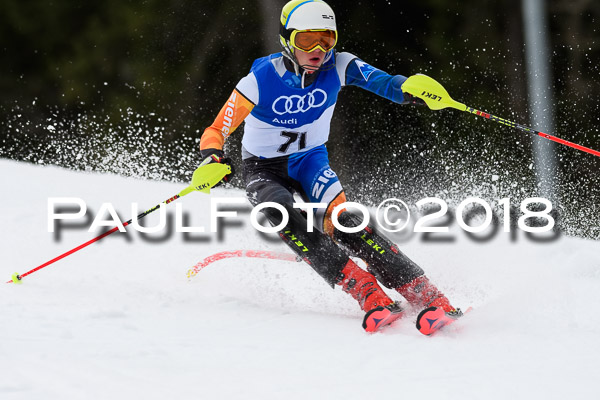 Bayerische Schülermeisterschaft Slalom 28.01.2018