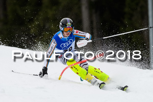 Bayerische Schülermeisterschaft Slalom 28.01.2018