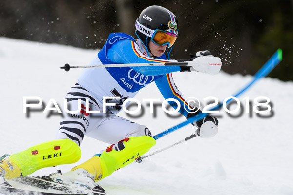 Bayerische Schülermeisterschaft Slalom 28.01.2018