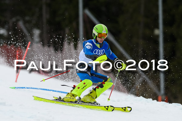 Bayerische Schülermeisterschaft Slalom 28.01.2018