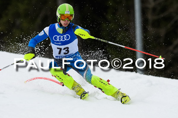 Bayerische Schülermeisterschaft Slalom 28.01.2018