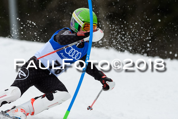 Bayerische Schülermeisterschaft Slalom 28.01.2018