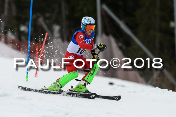 Bayerische Schülermeisterschaft Slalom 28.01.2018