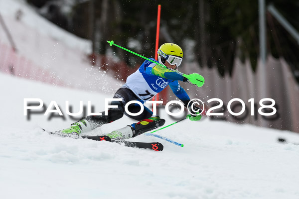 Bayerische Schülermeisterschaft Slalom 28.01.2018