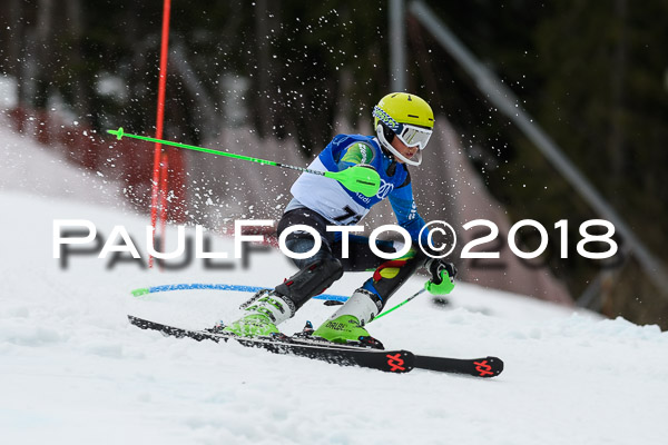 Bayerische Schülermeisterschaft Slalom 28.01.2018