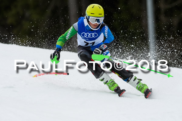 Bayerische Schülermeisterschaft Slalom 28.01.2018