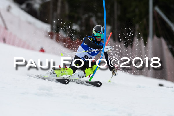 Bayerische Schülermeisterschaft Slalom 28.01.2018