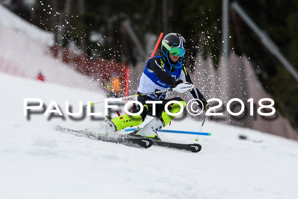 Bayerische Schülermeisterschaft Slalom 28.01.2018