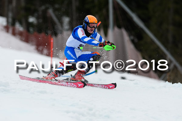 Bayerische Schülermeisterschaft Slalom 28.01.2018