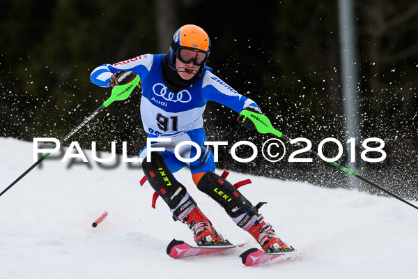 Bayerische Schülermeisterschaft Slalom 28.01.2018