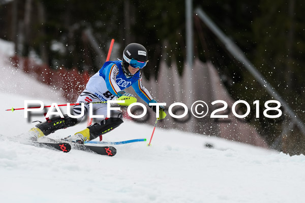 Bayerische Schülermeisterschaft Slalom 28.01.2018