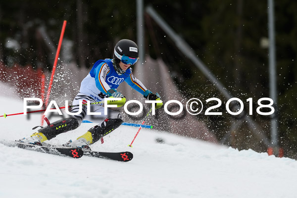 Bayerische Schülermeisterschaft Slalom 28.01.2018