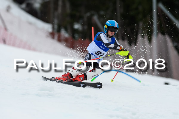 Bayerische Schülermeisterschaft Slalom 28.01.2018