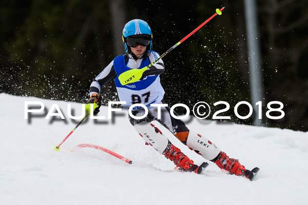 Bayerische Schülermeisterschaft Slalom 28.01.2018