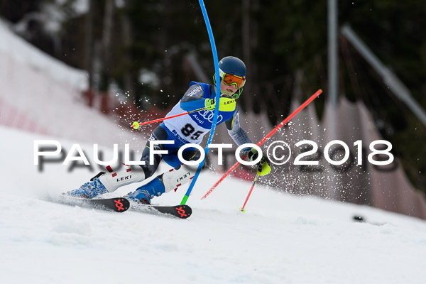 Bayerische Schülermeisterschaft Slalom 28.01.2018